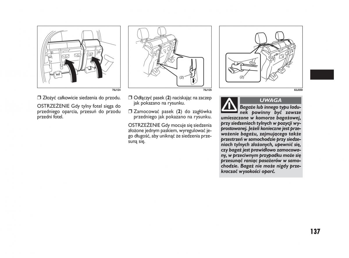 Fiat Sedici instrukcja obslugi / page 141