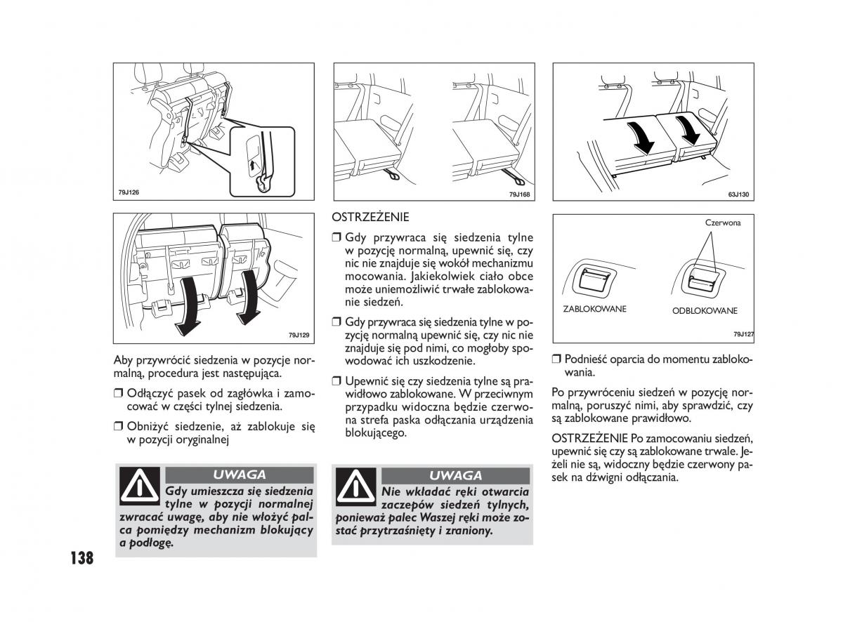 Fiat Sedici instrukcja obslugi / page 142