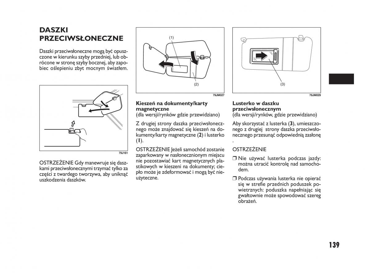 Fiat Sedici instrukcja obslugi / page 143