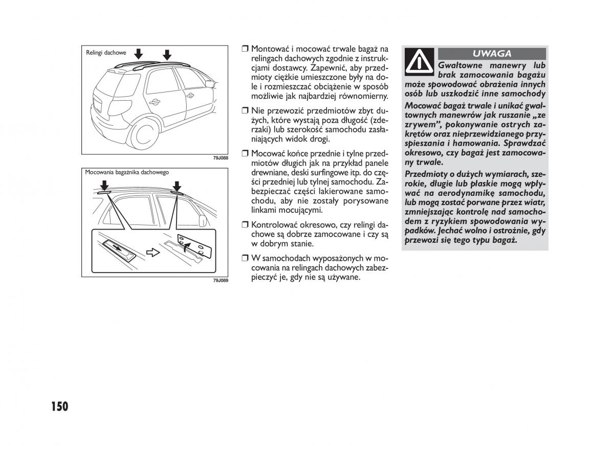 Fiat Sedici instrukcja obslugi / page 154