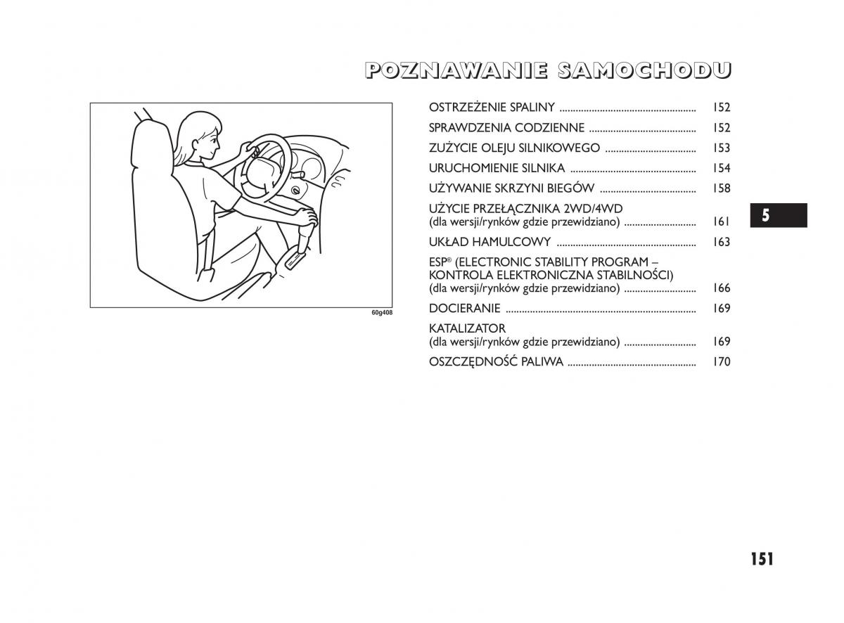 Fiat Sedici instrukcja obslugi / page 155