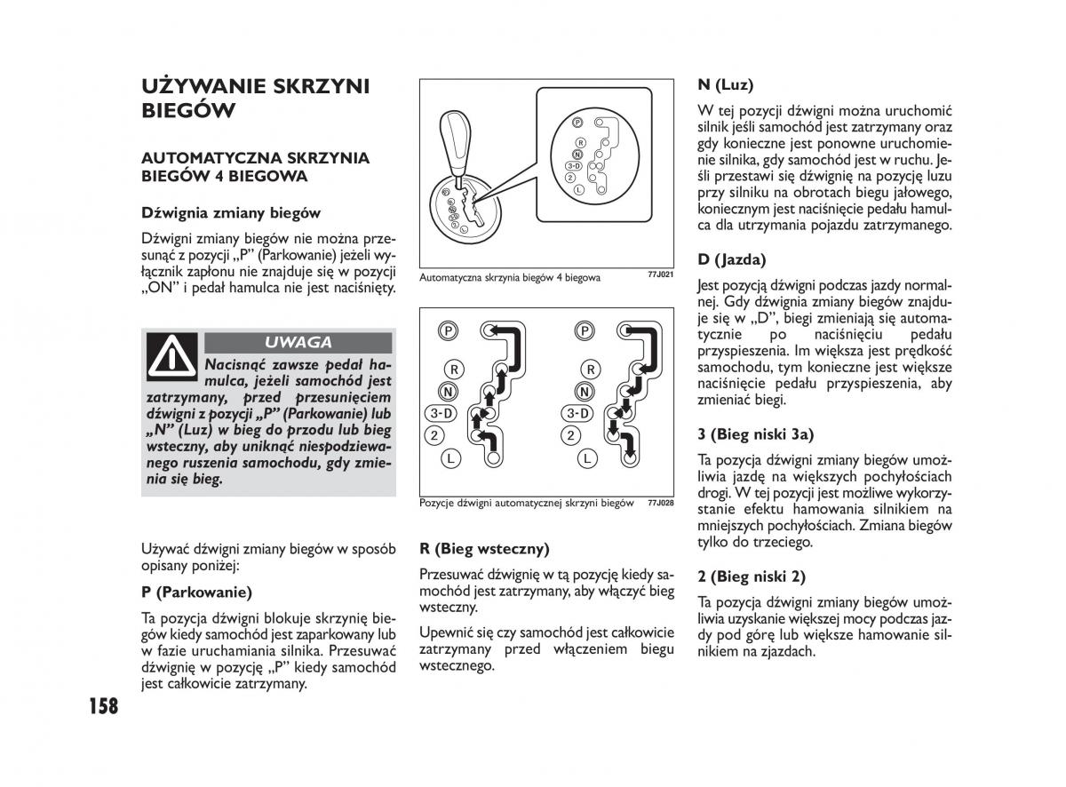 Fiat Sedici instrukcja obslugi / page 162