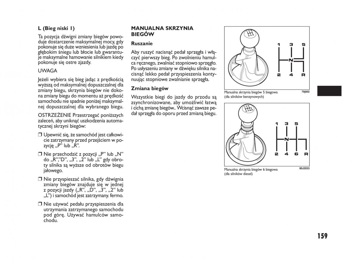 Fiat Sedici instrukcja obslugi / page 163