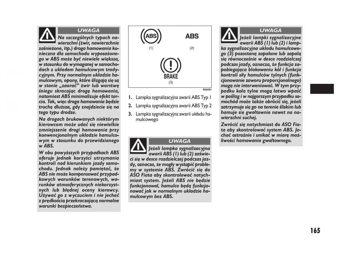 Fiat Sedici instrukcja obslugi / page 169