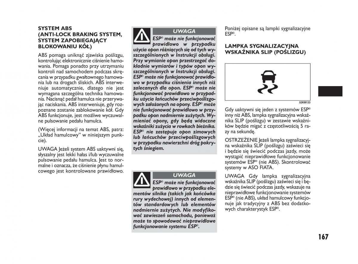 Fiat Sedici instrukcja obslugi / page 171