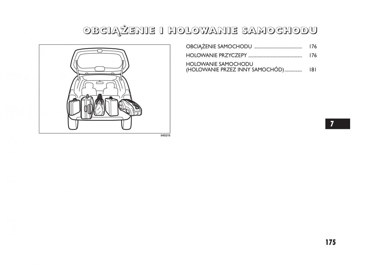 Fiat Sedici instrukcja obslugi / page 179