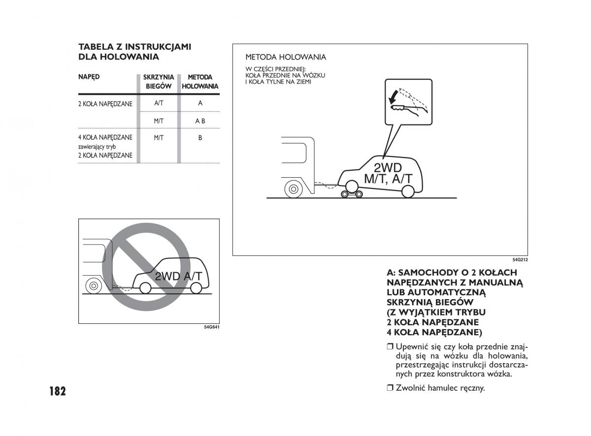 Fiat Sedici instrukcja obslugi / page 186