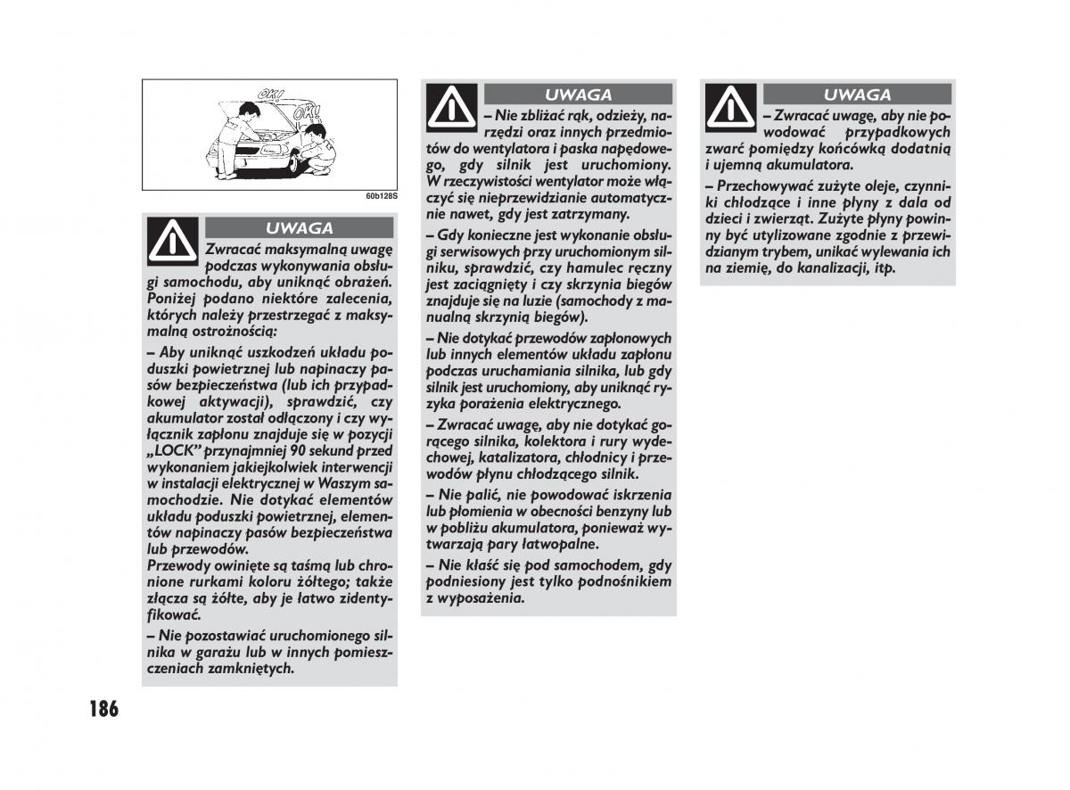 Fiat Sedici instrukcja obslugi / page 190