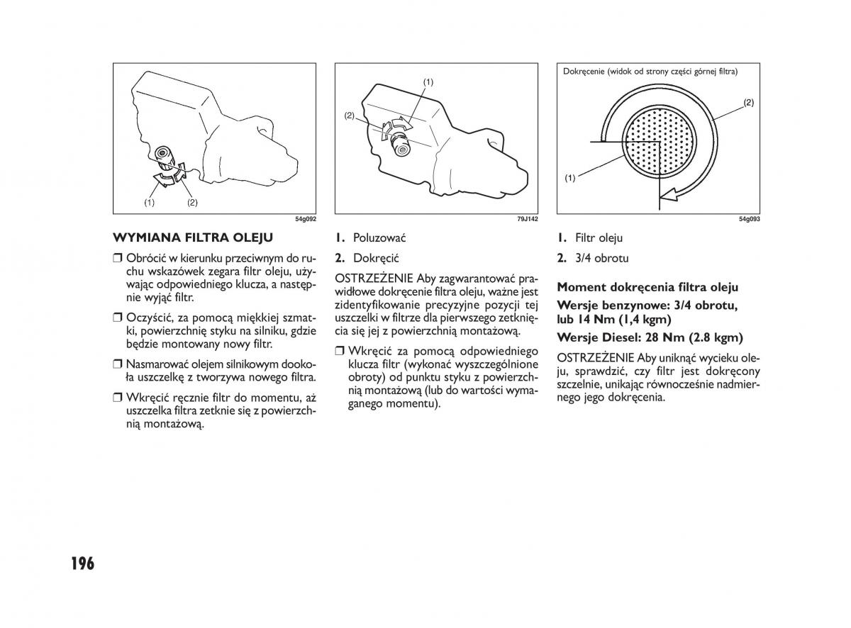 Fiat Sedici instrukcja obslugi / page 200