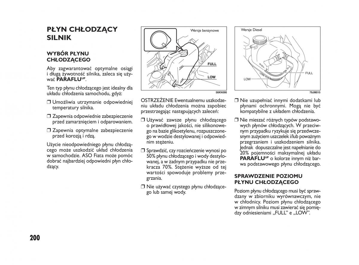 Fiat Sedici instrukcja obslugi / page 204