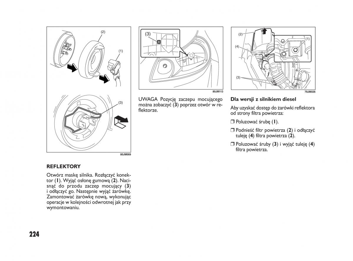 Fiat Sedici instrukcja obslugi / page 228