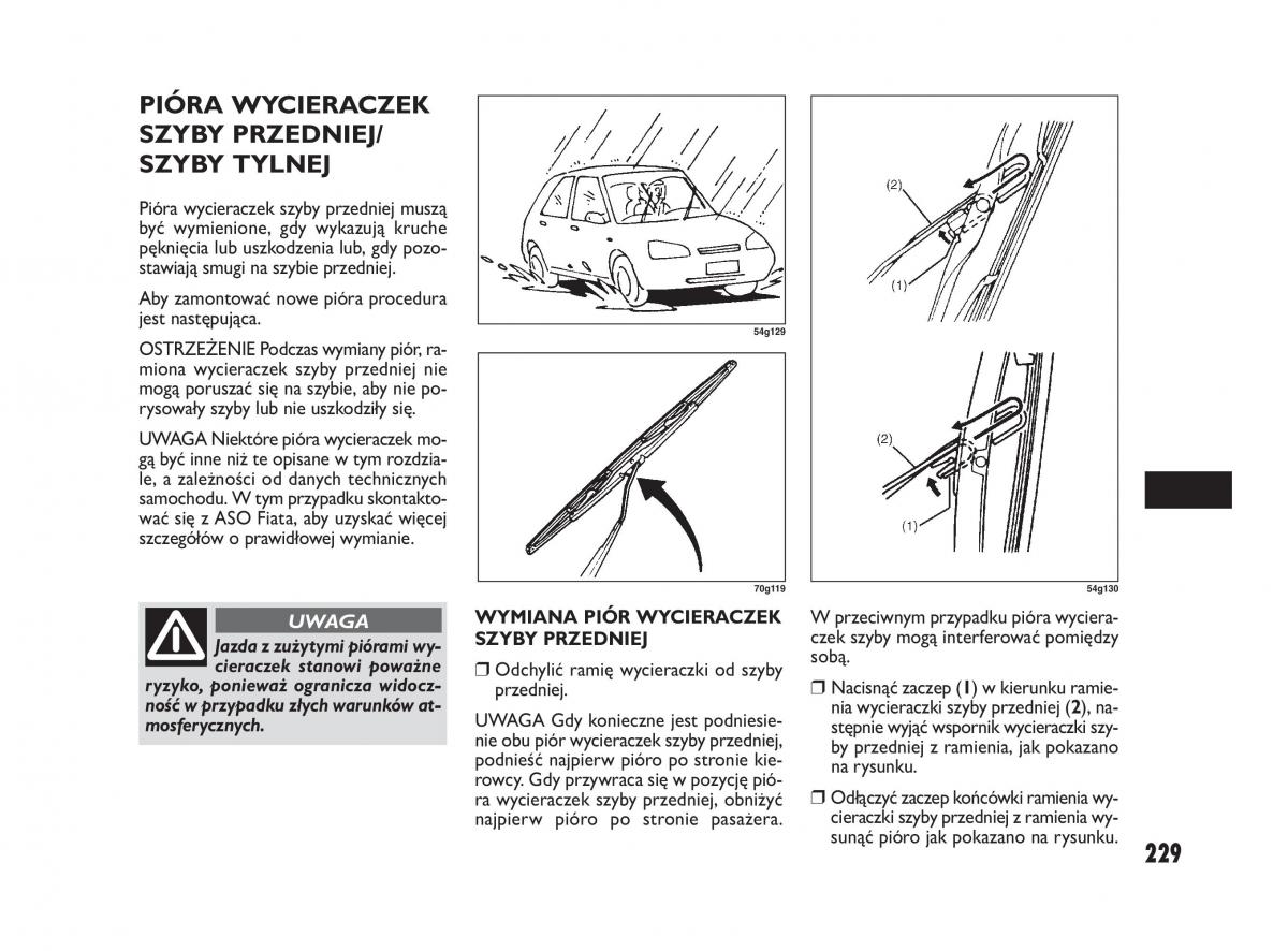 Fiat Sedici instrukcja obslugi / page 233