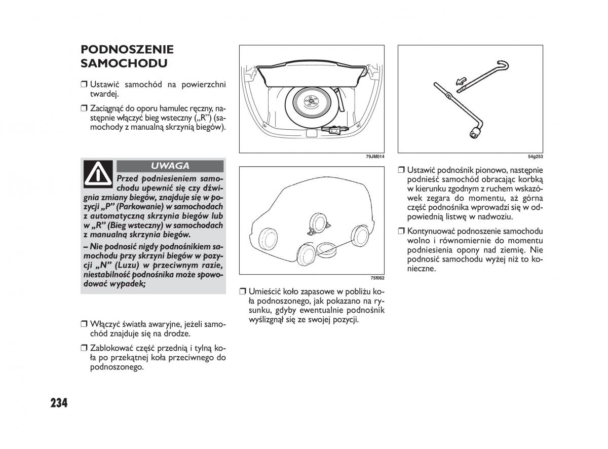 Fiat Sedici instrukcja obslugi / page 238