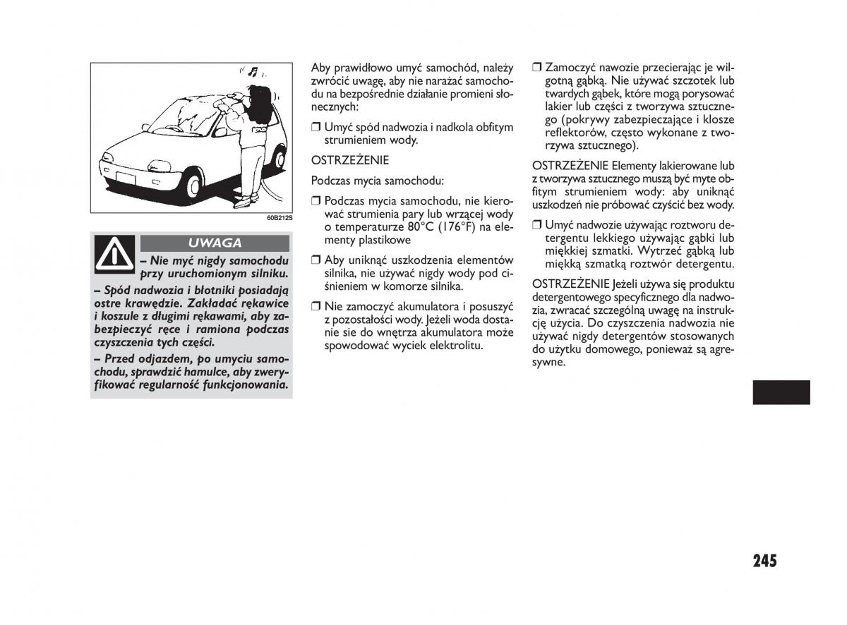 Fiat Sedici instrukcja obslugi / page 249