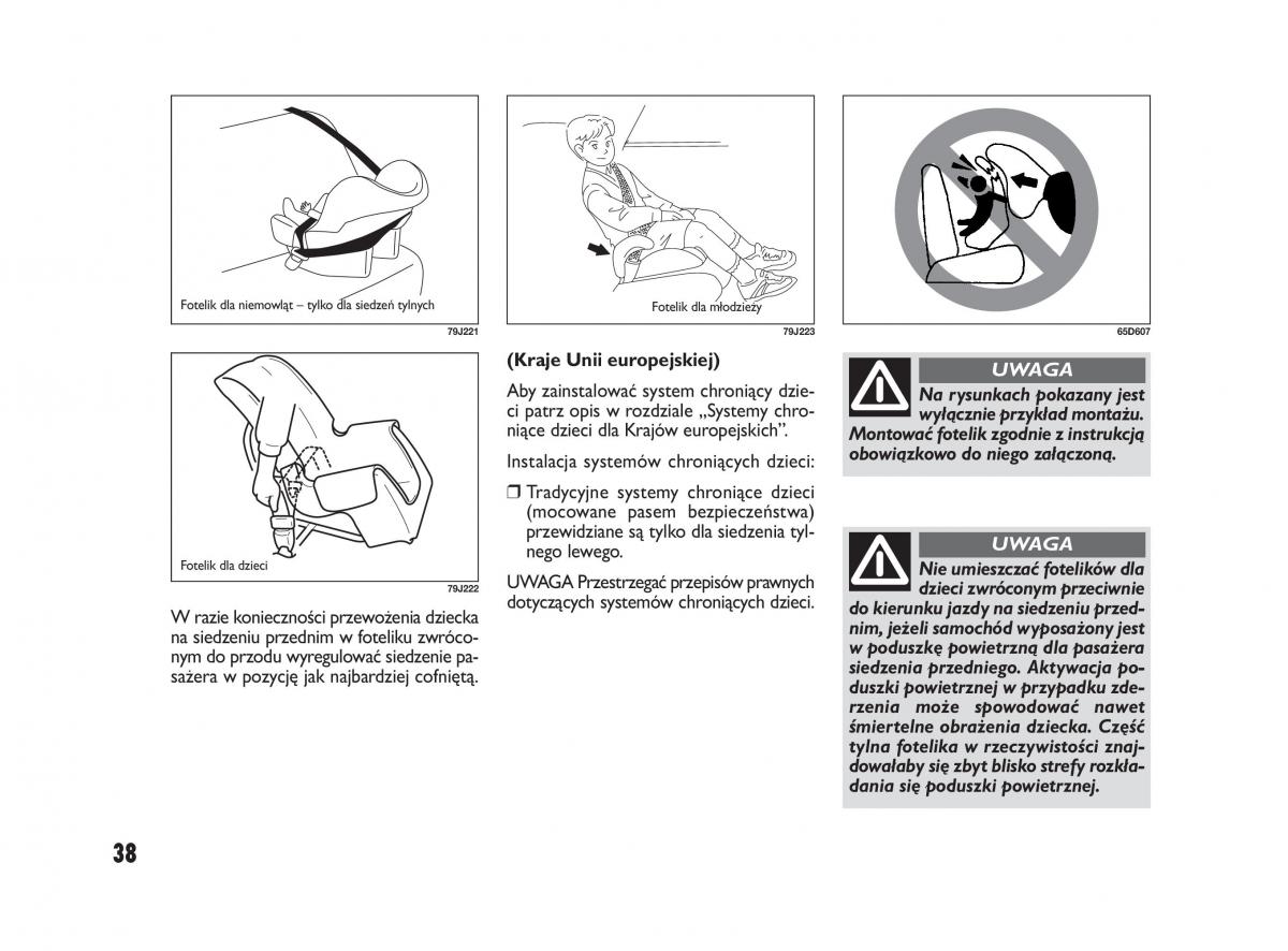 Fiat Sedici instrukcja obslugi / page 42