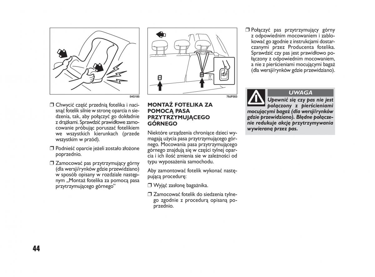 Fiat Sedici instrukcja obslugi / page 48