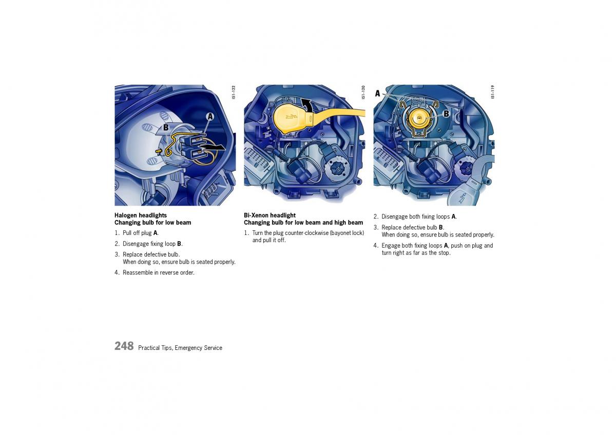 Porsche Cayman owners manual / page 248