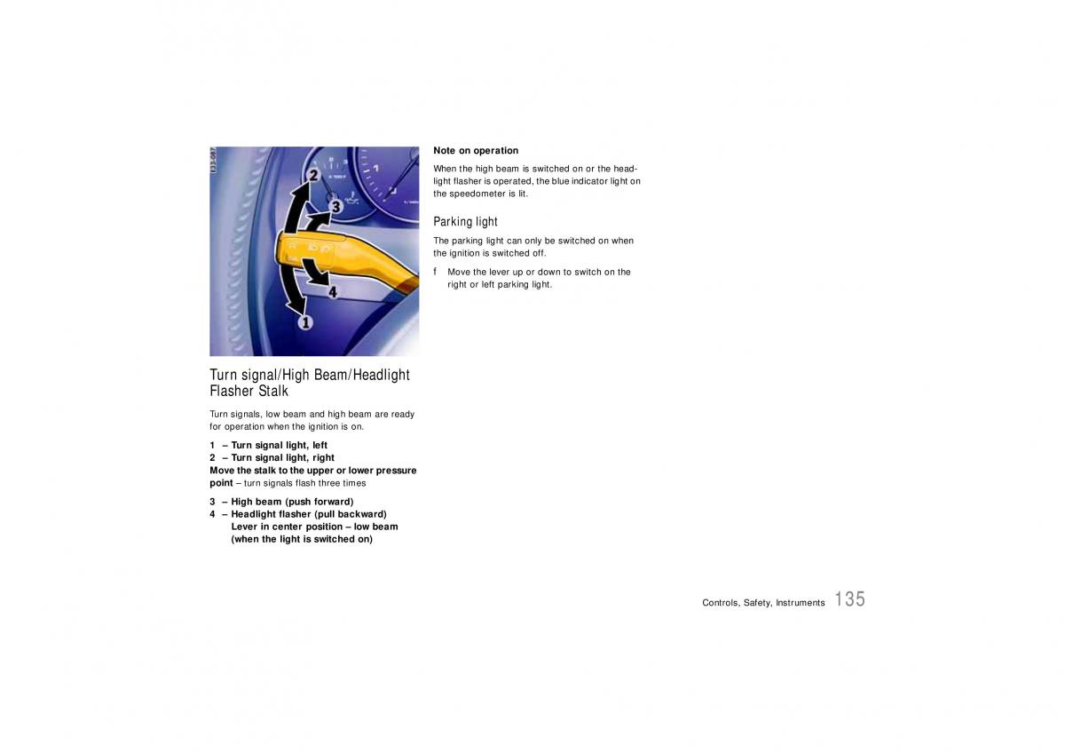 Porsche Cayenne S owners manual / page 135