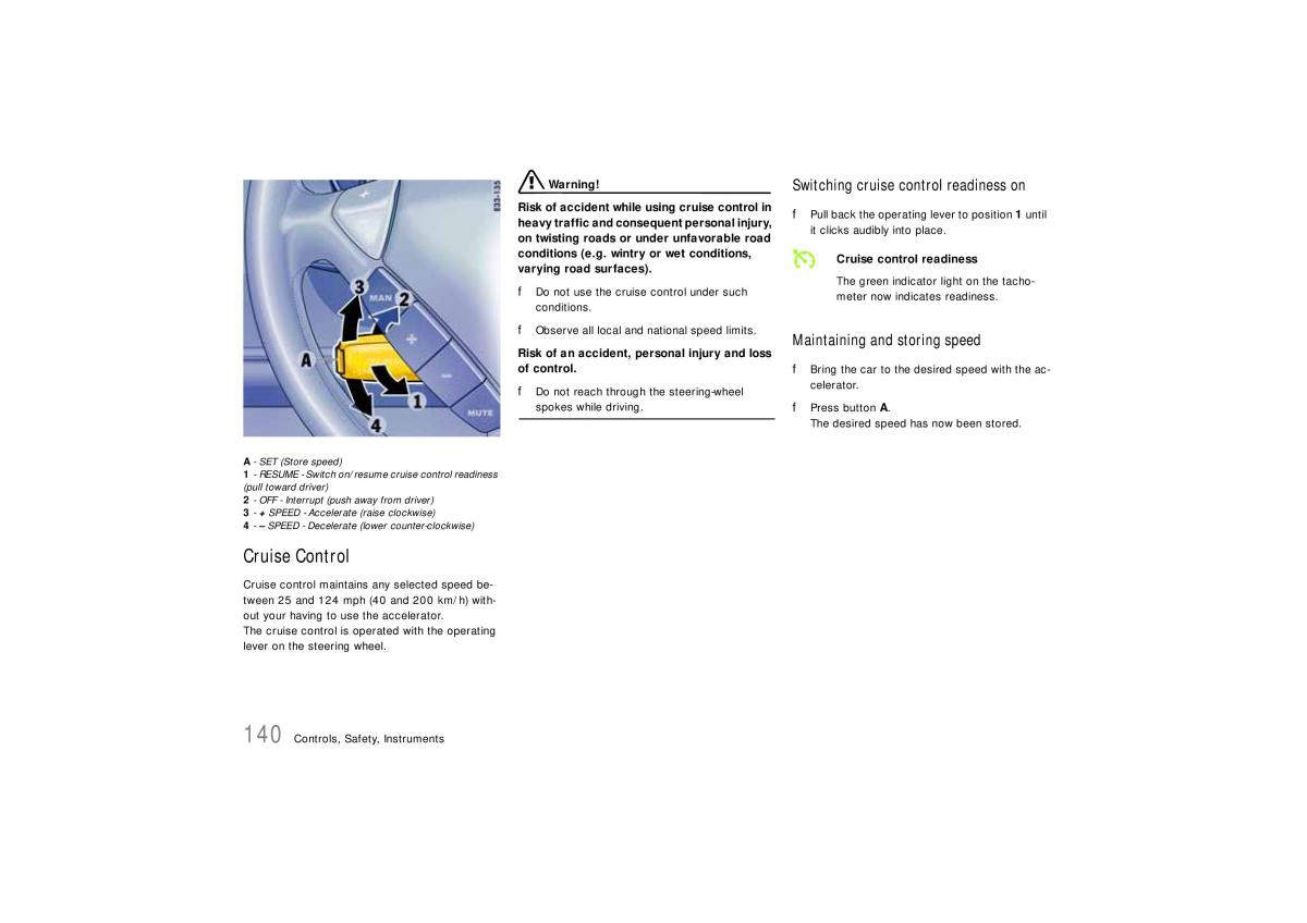 Porsche Cayenne S owners manual / page 140