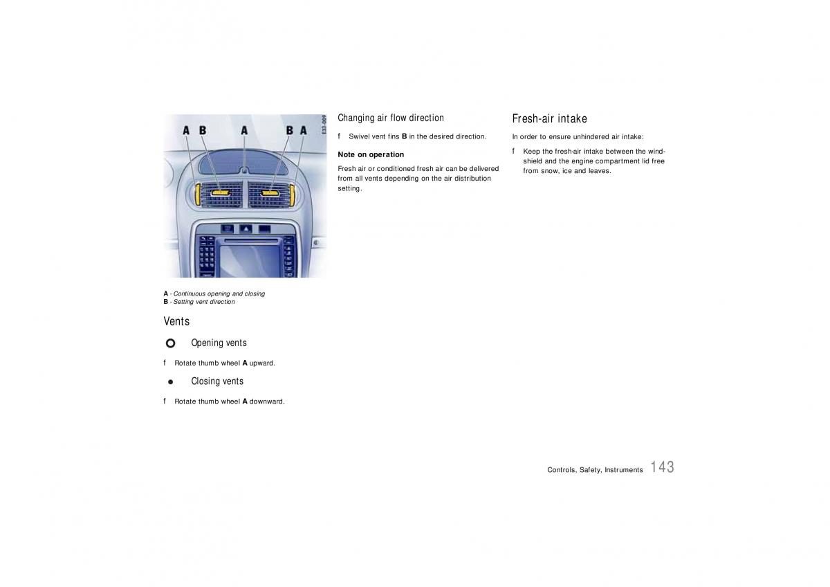 Porsche Cayenne S owners manual / page 143