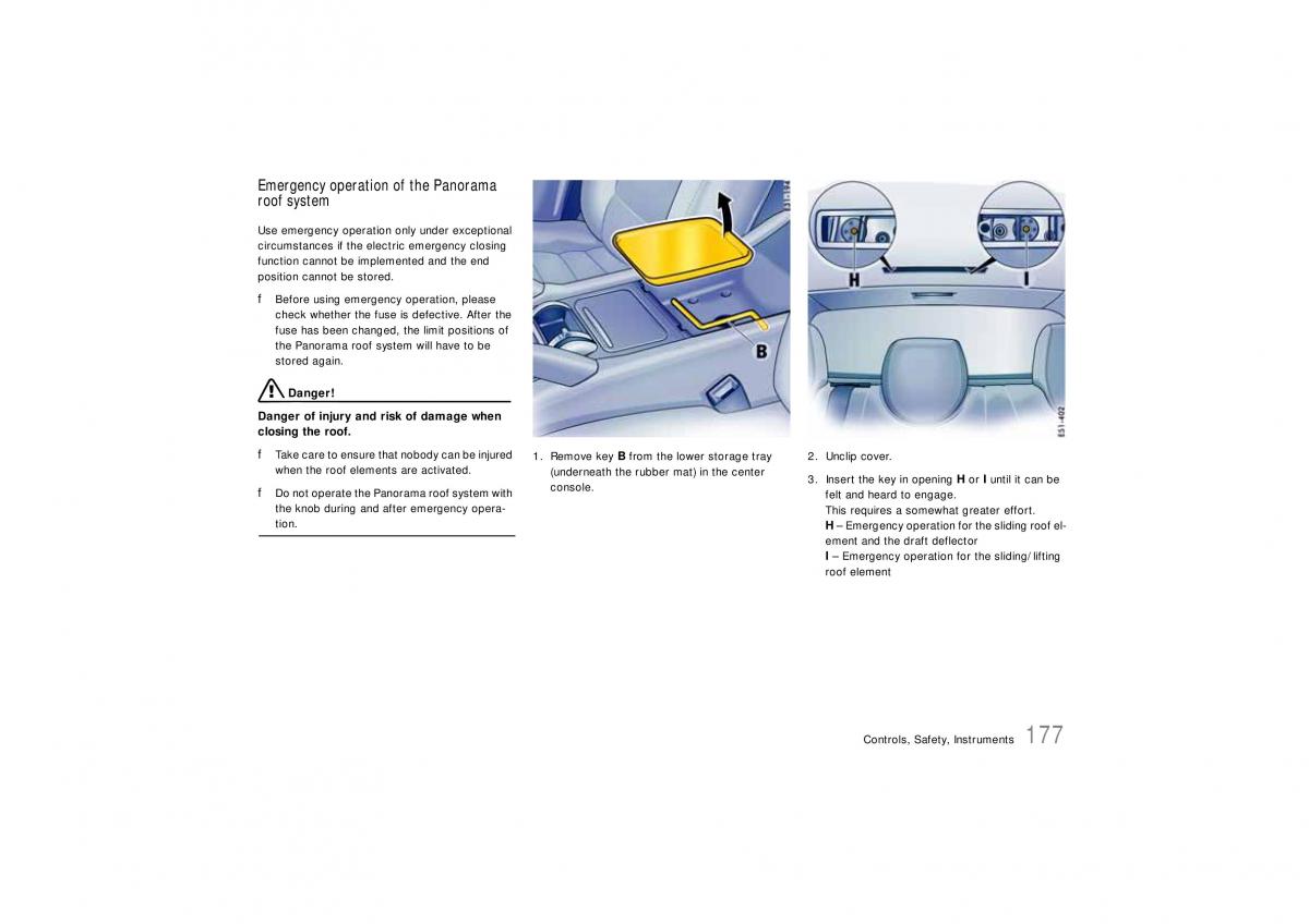 Porsche Cayenne S owners manual / page 177