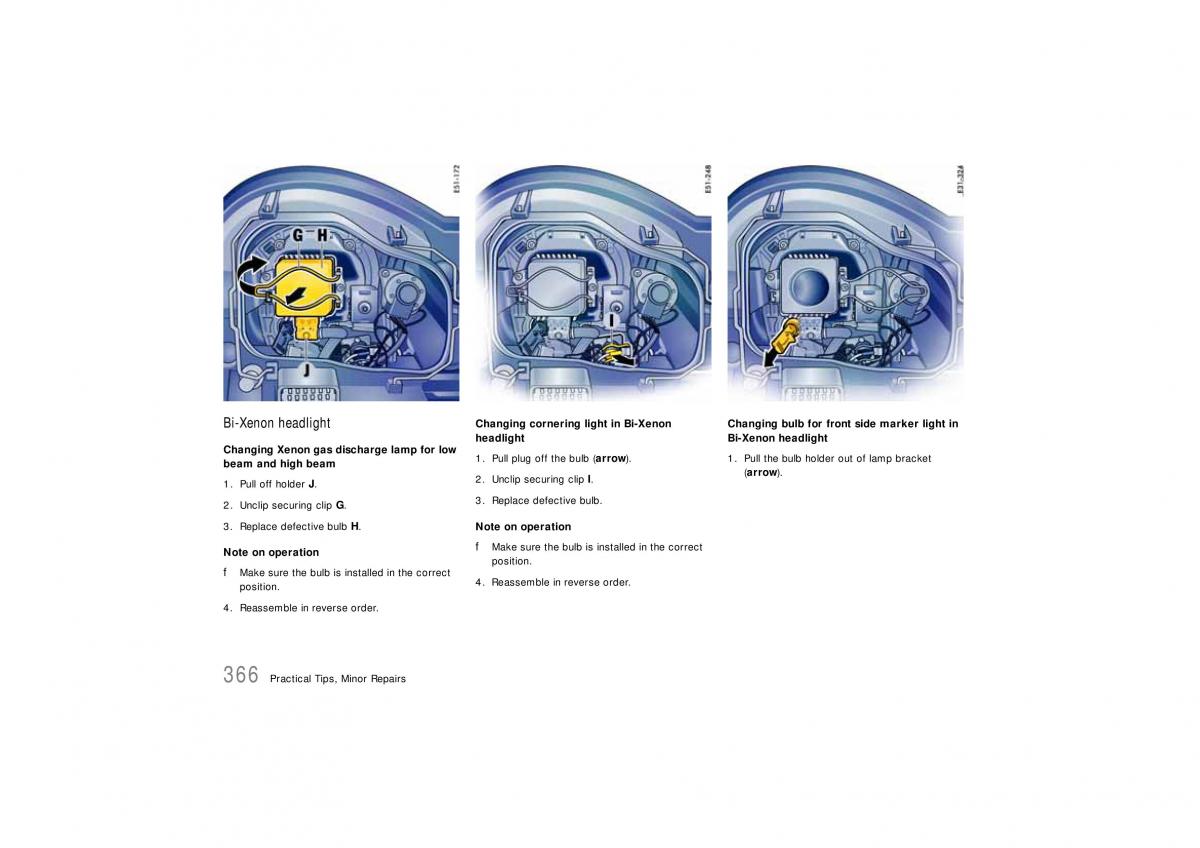 Porsche Cayenne S owners manual / page 366