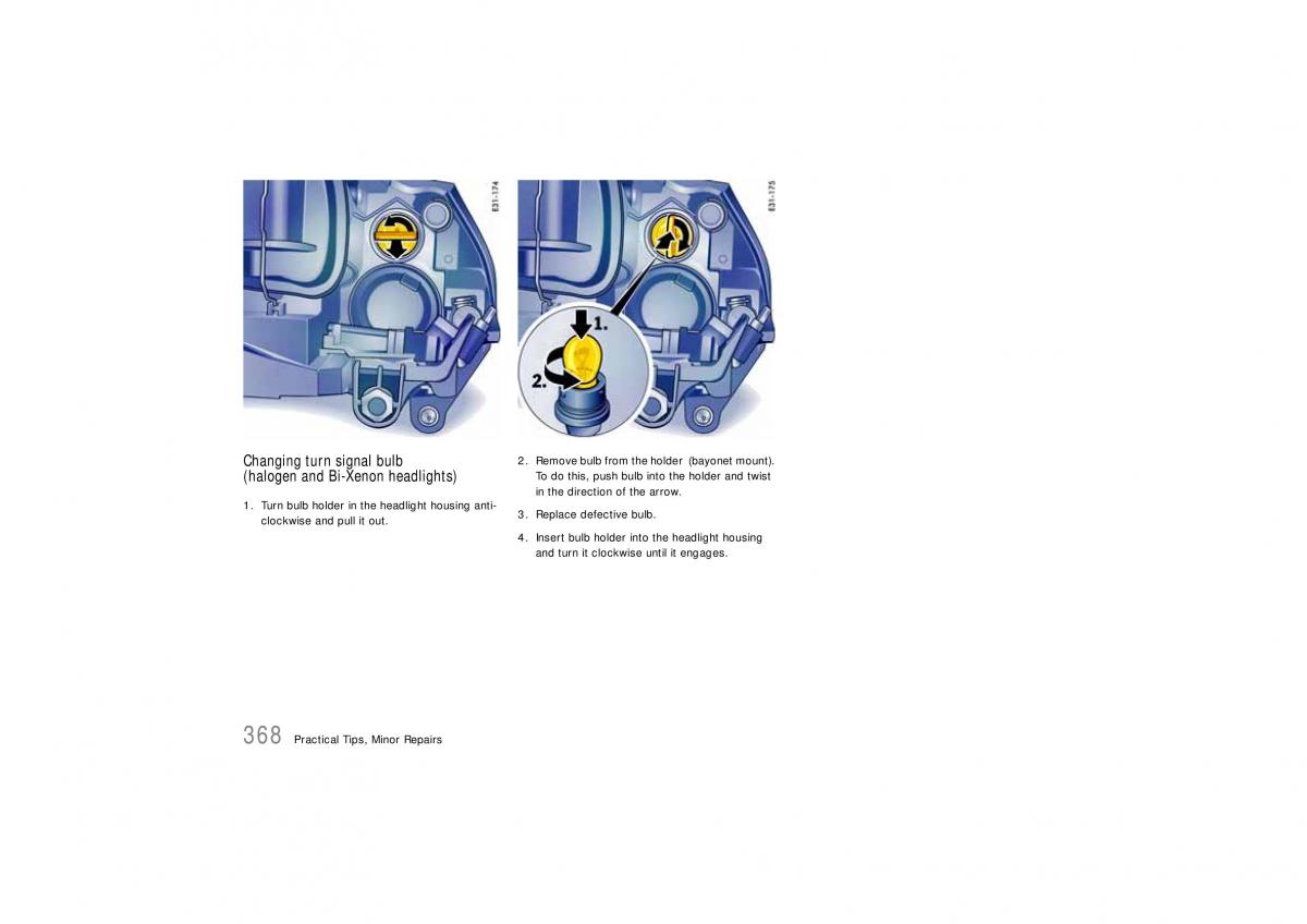 Porsche Cayenne S owners manual / page 368