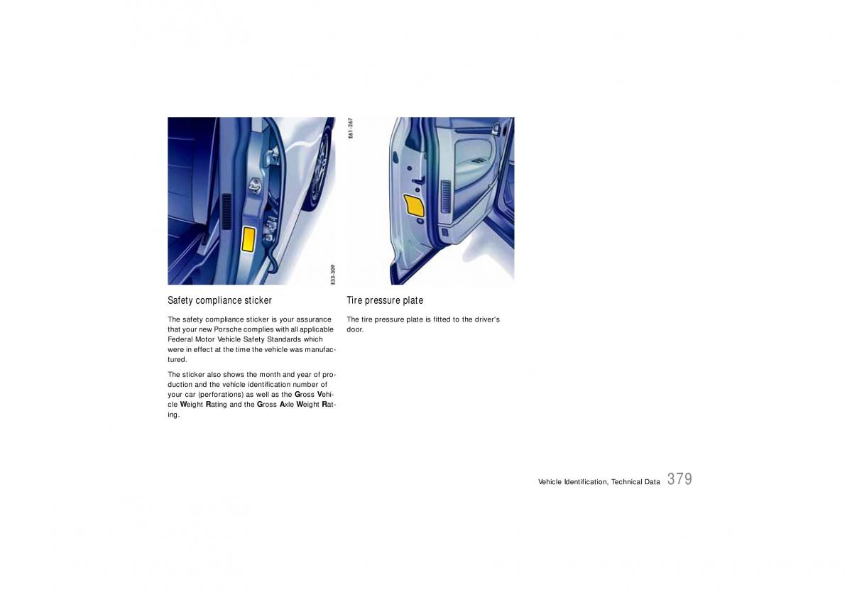 Porsche Cayenne S owners manual / page 379