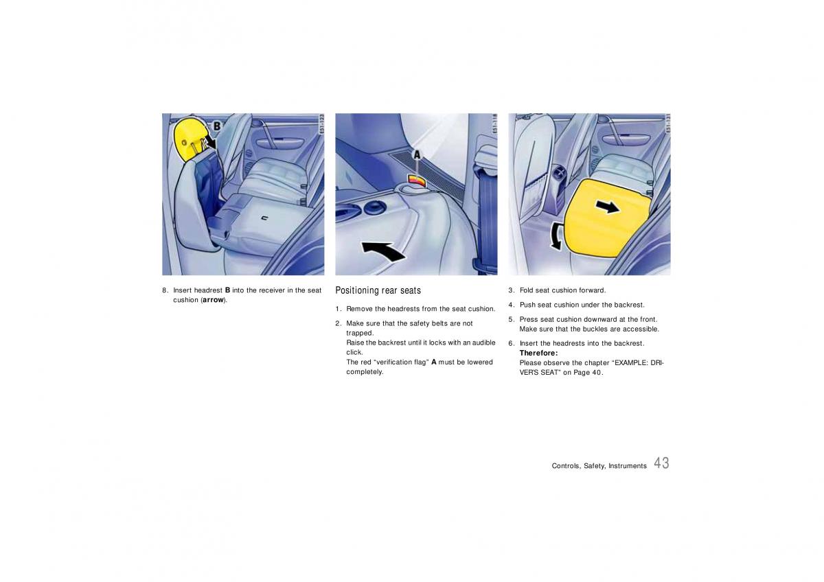 Porsche Cayenne S owners manual / page 43