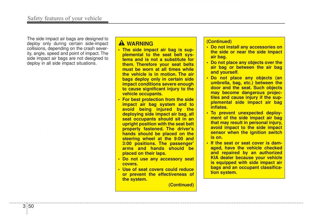 Kia Optima Magentis Lotze owners manual / page 66