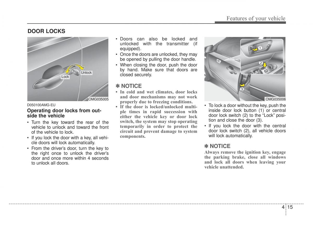 Kia Optima Magentis Lotze owners manual / page 90