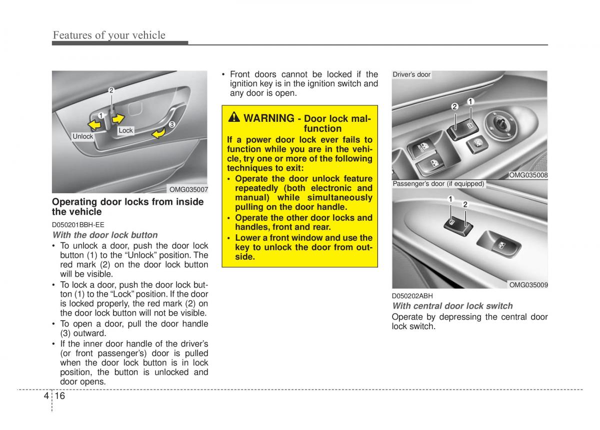 Kia Optima Magentis Lotze owners manual / page 91