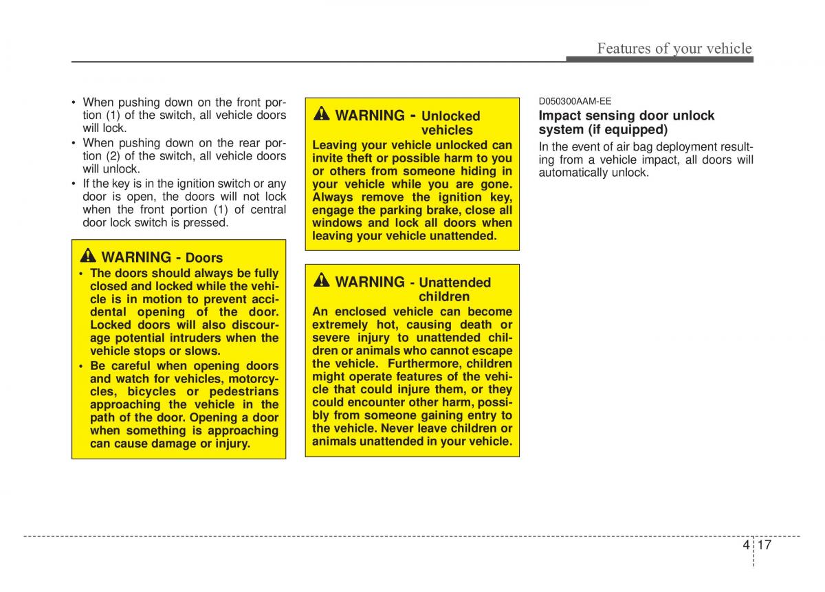 Kia Optima Magentis Lotze owners manual / page 92