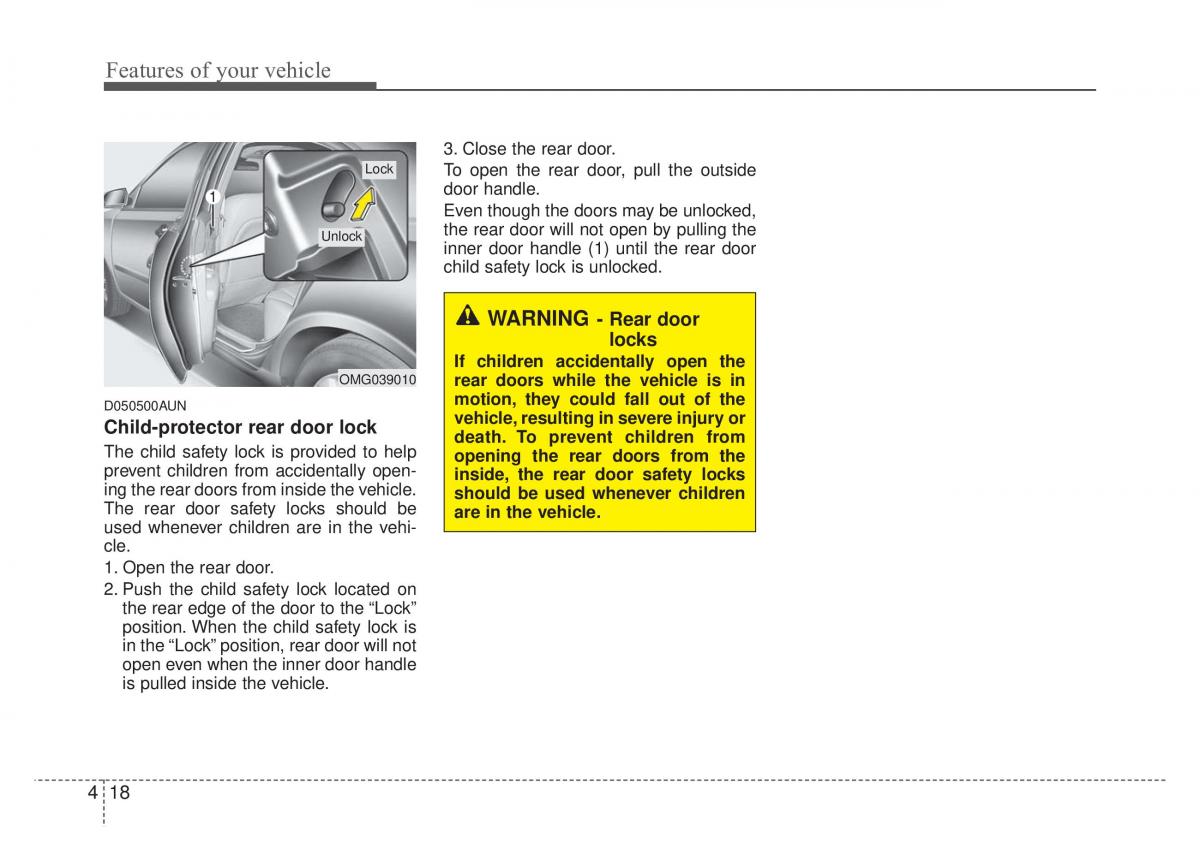 Kia Optima Magentis Lotze owners manual / page 93