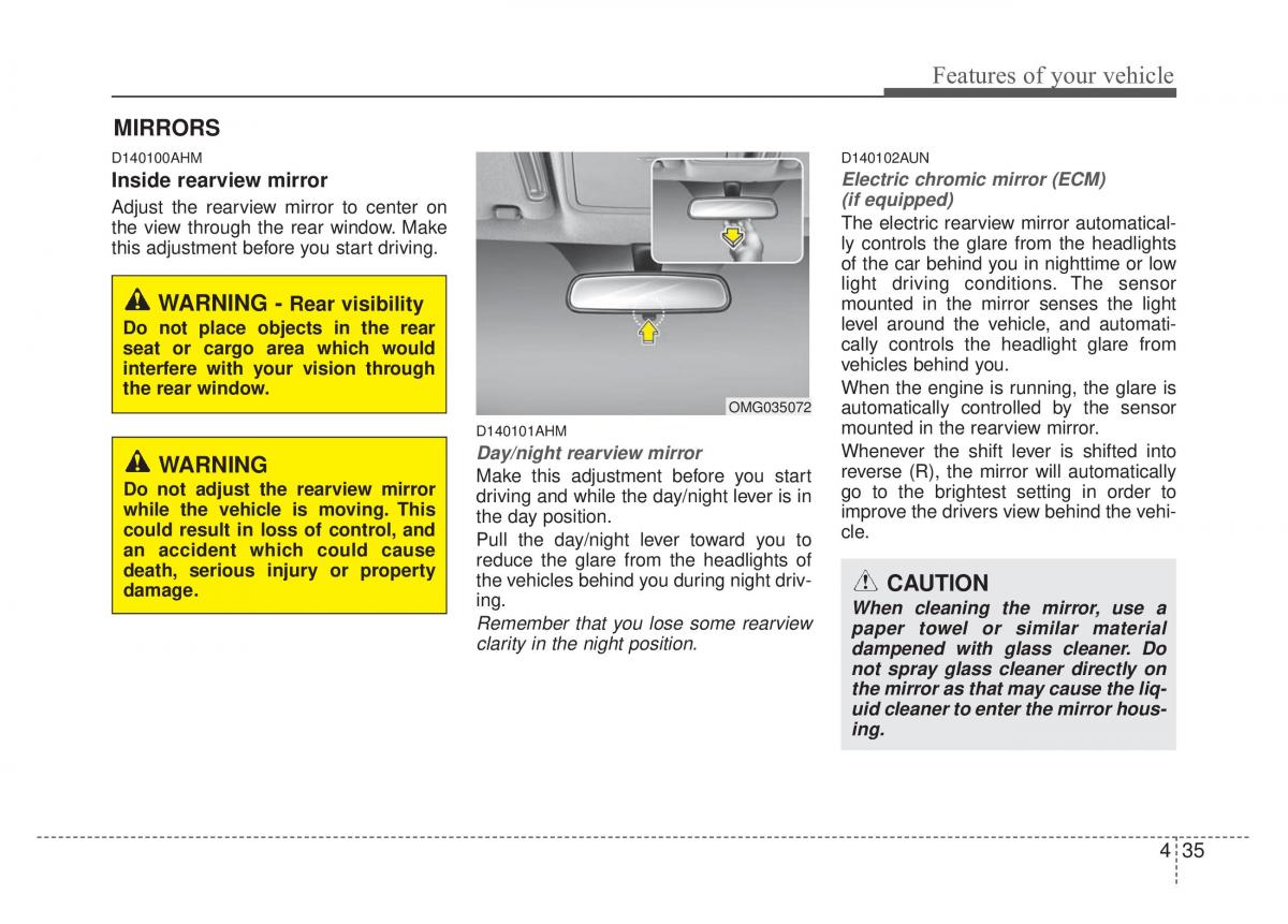 Kia Optima Magentis Lotze owners manual / page 110