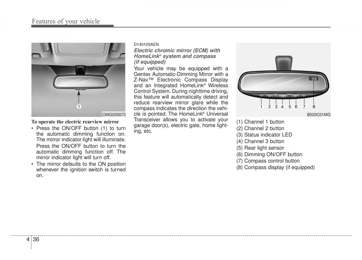 Kia Optima Magentis Lotze owners manual / page 111