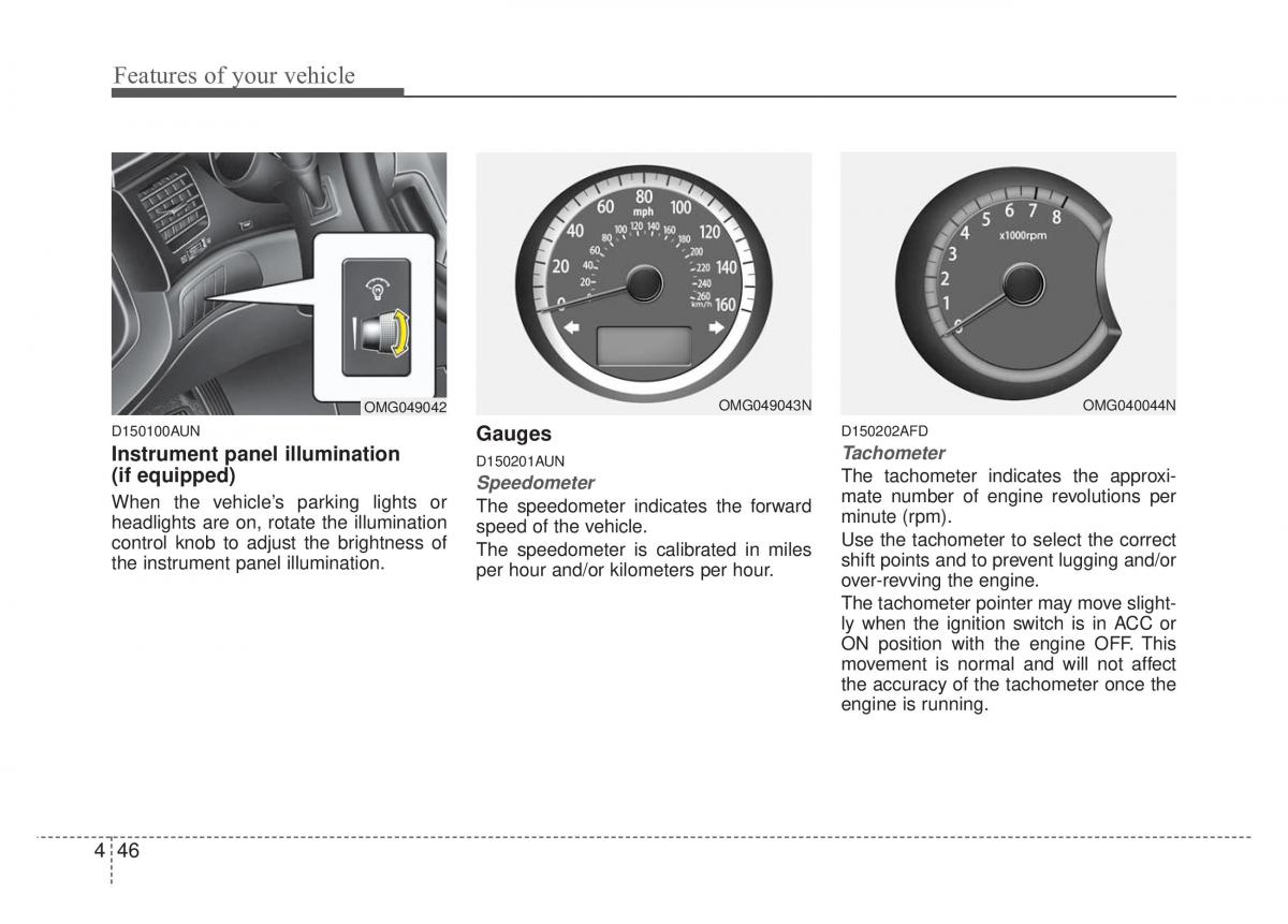 Kia Optima Magentis Lotze owners manual / page 121