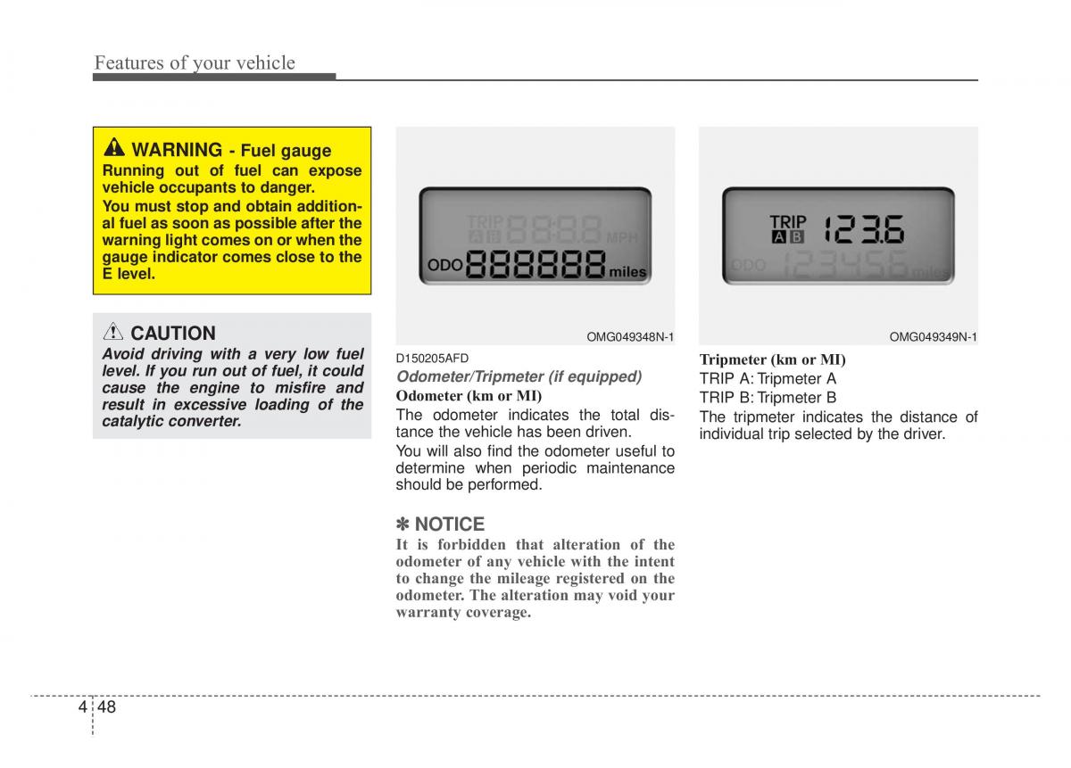 Kia Optima Magentis Lotze owners manual / page 123