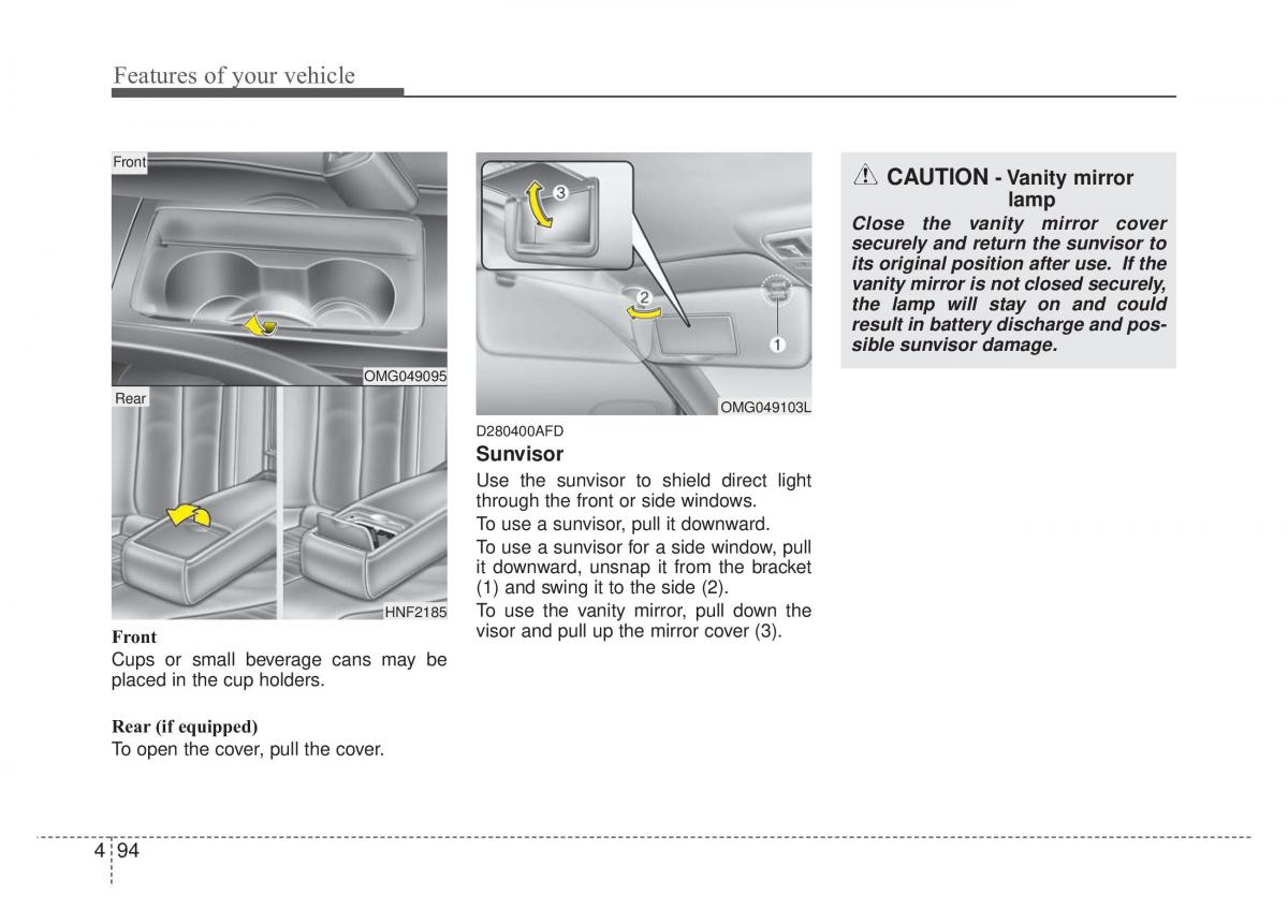 Kia Optima Magentis Lotze owners manual / page 169