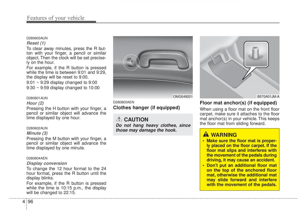 Kia Optima Magentis Lotze owners manual / page 171