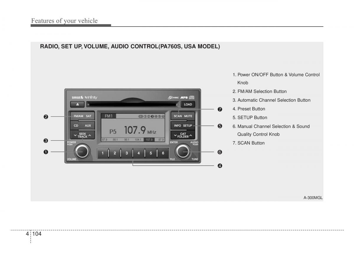 Kia Optima Magentis Lotze owners manual / page 179