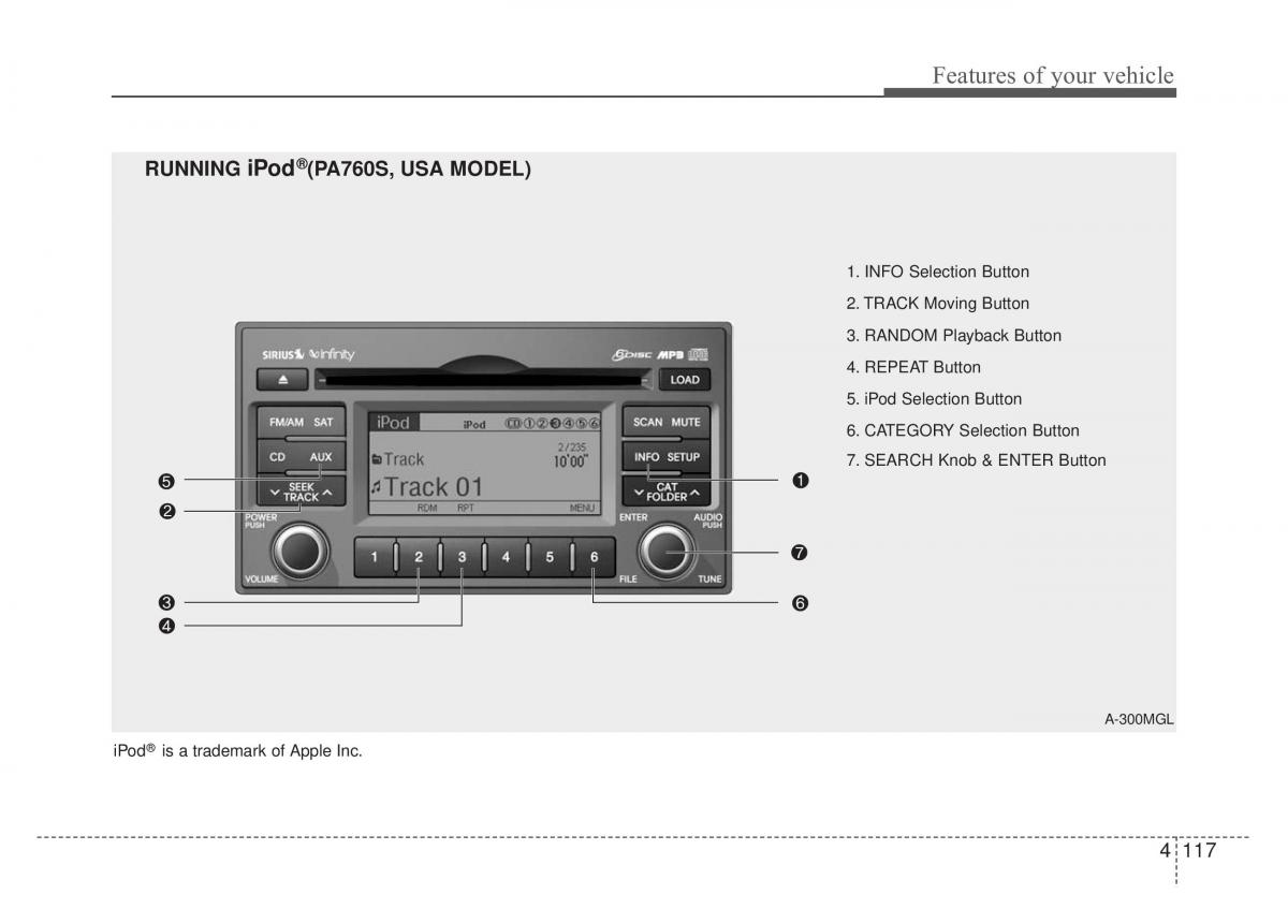 Kia Optima Magentis Lotze owners manual / page 192