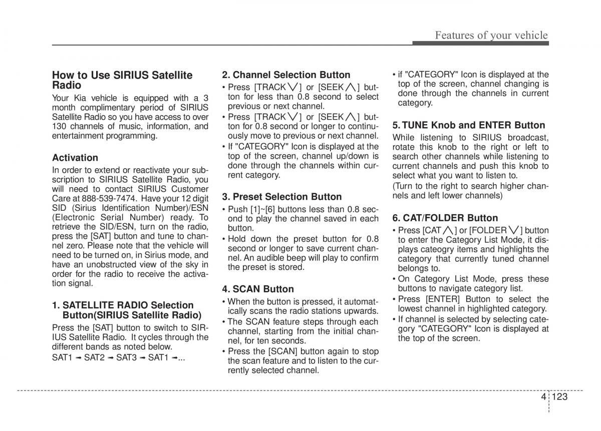 Kia Optima Magentis Lotze owners manual / page 198