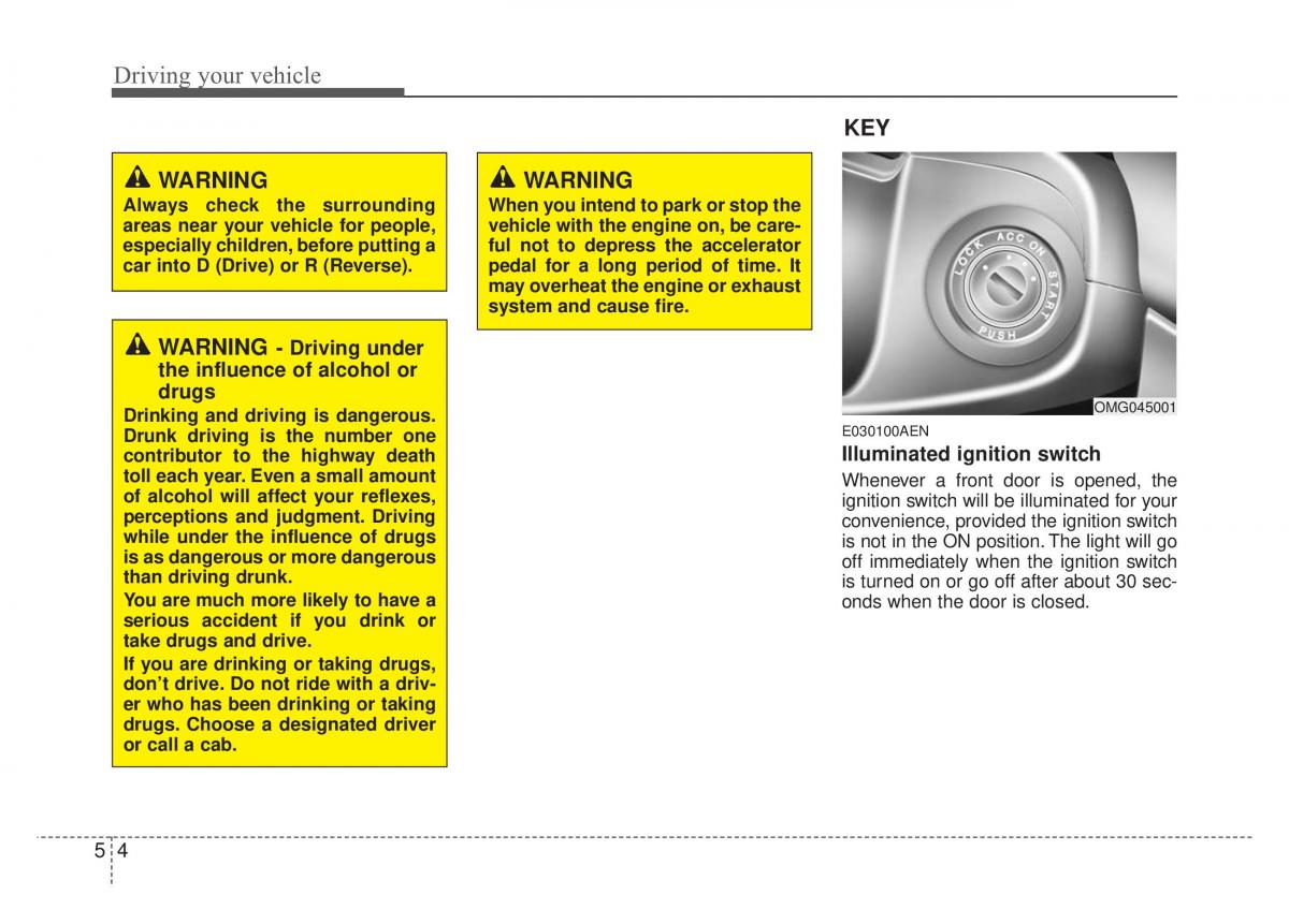 Kia Optima Magentis Lotze owners manual / page 203