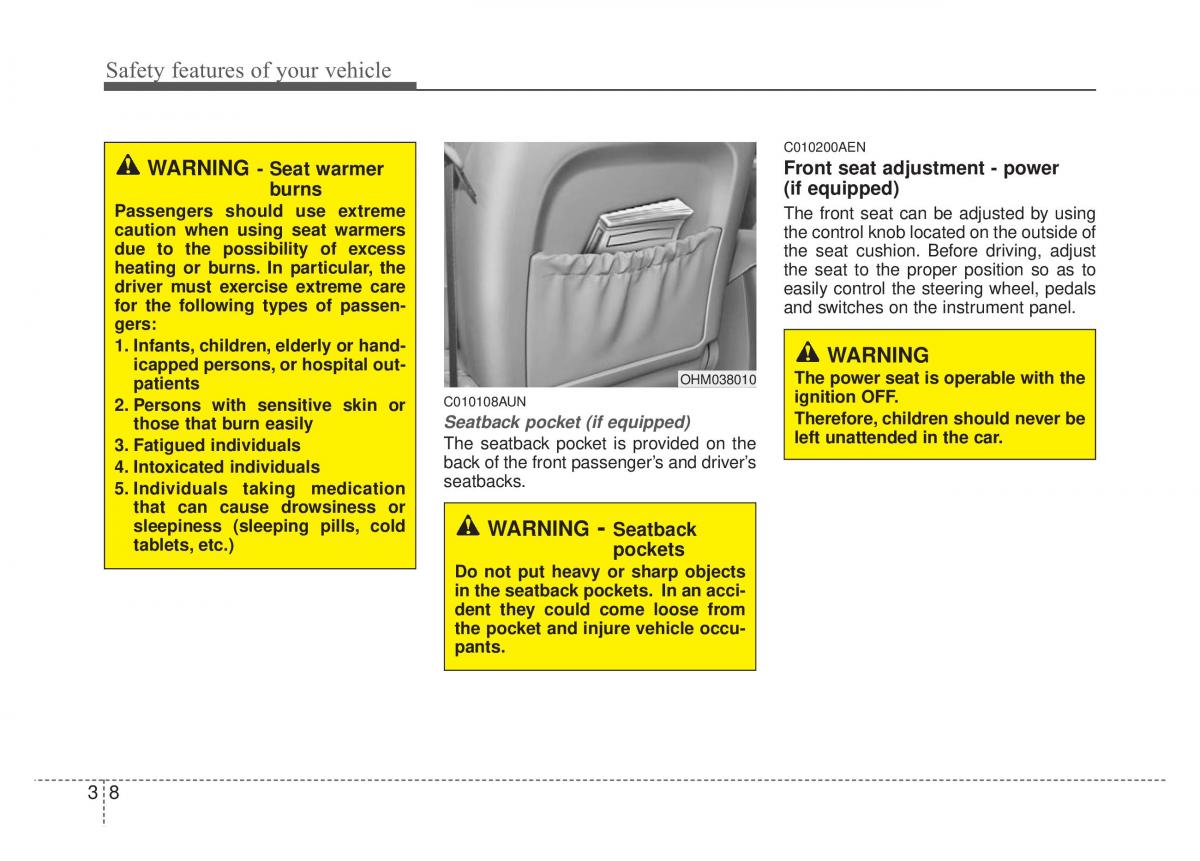 Kia Optima Magentis Lotze owners manual / page 24