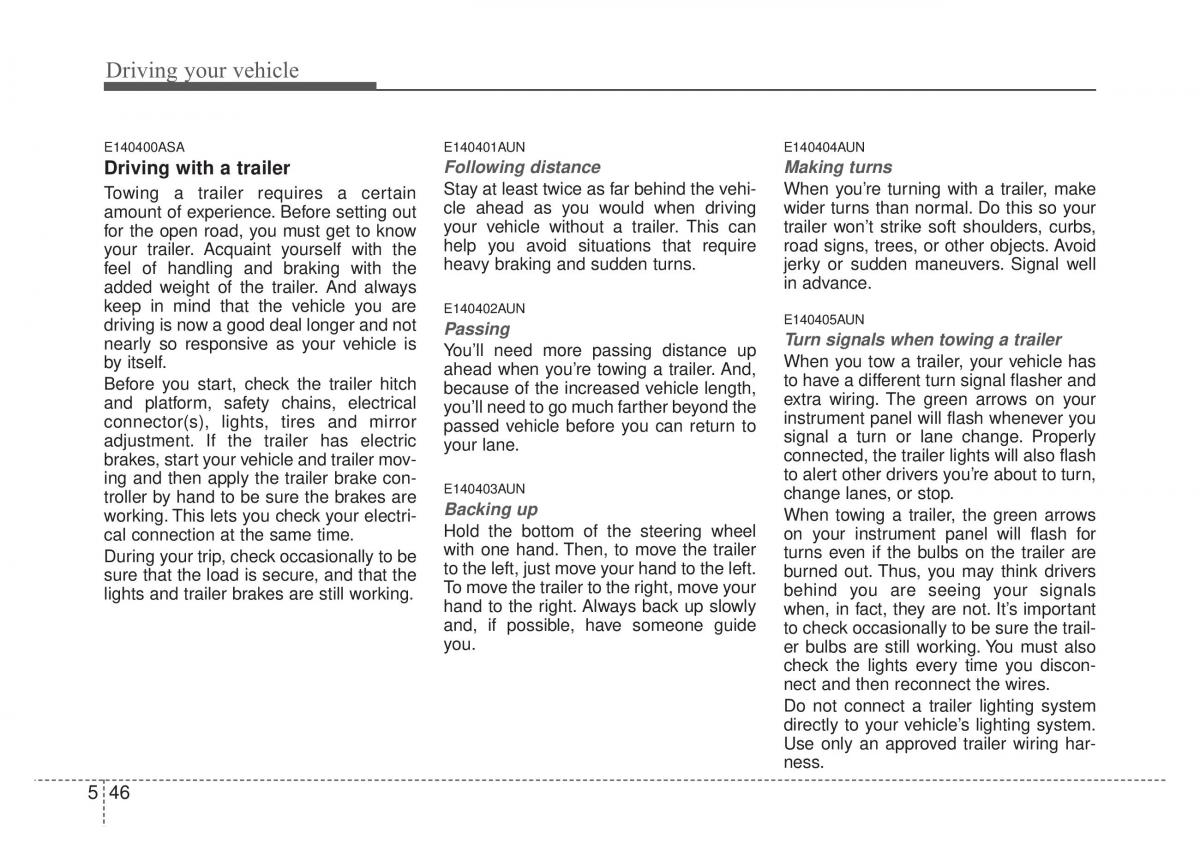 Kia Optima Magentis Lotze owners manual / page 245