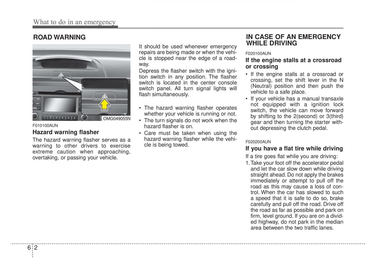 Kia Optima Magentis Lotze owners manual / page 257