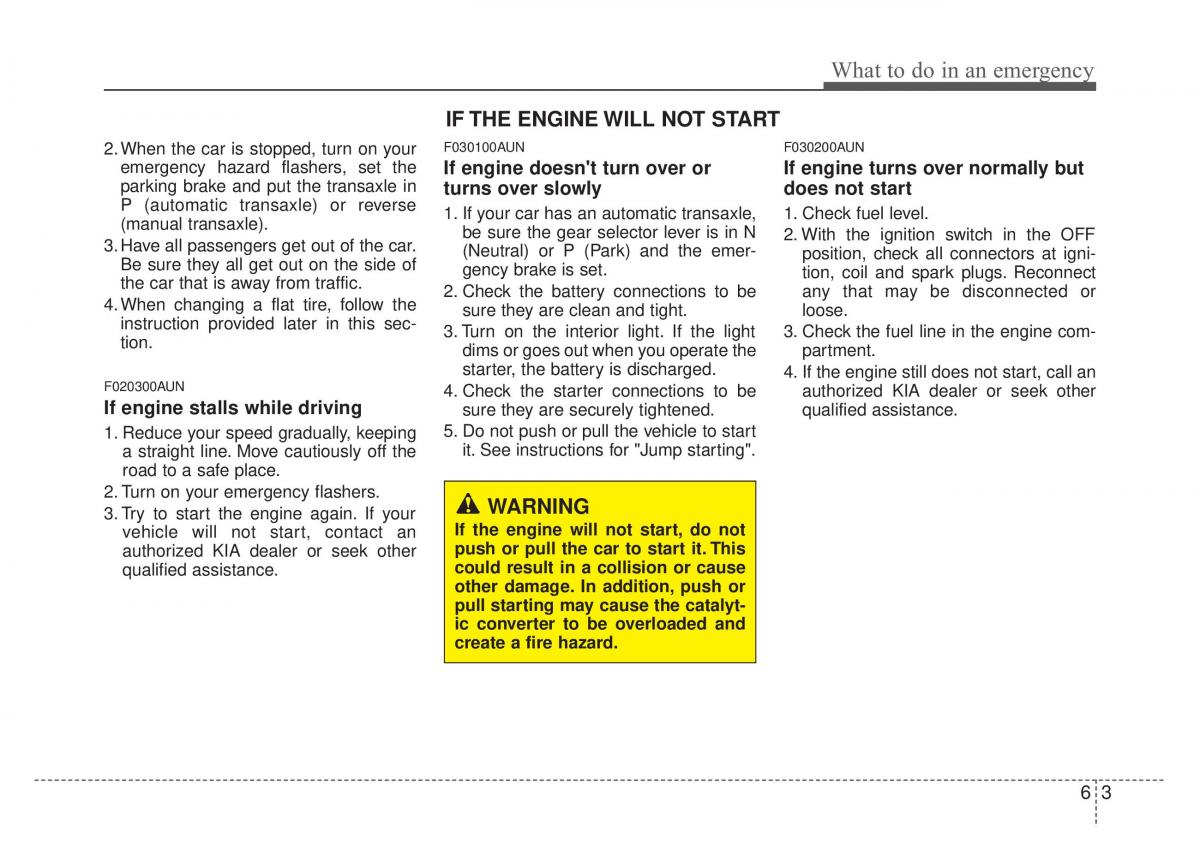 Kia Optima Magentis Lotze owners manual / page 258