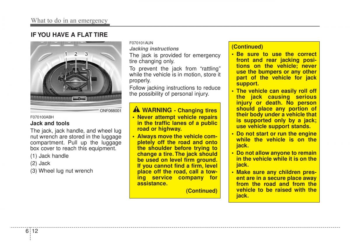 Kia Optima Magentis Lotze owners manual / page 267