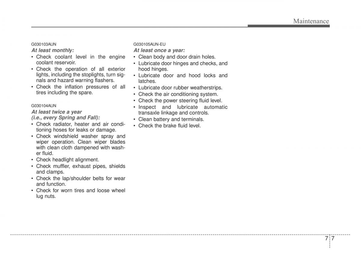 Kia Optima Magentis Lotze owners manual / page 285